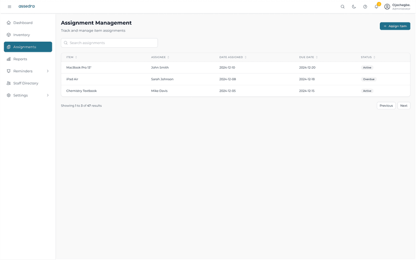 Assignment Flow