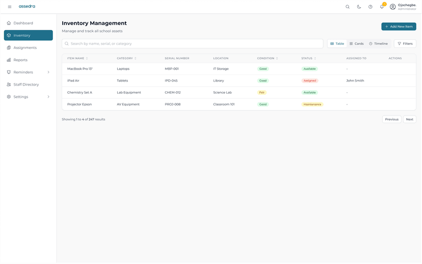 Inventory Management